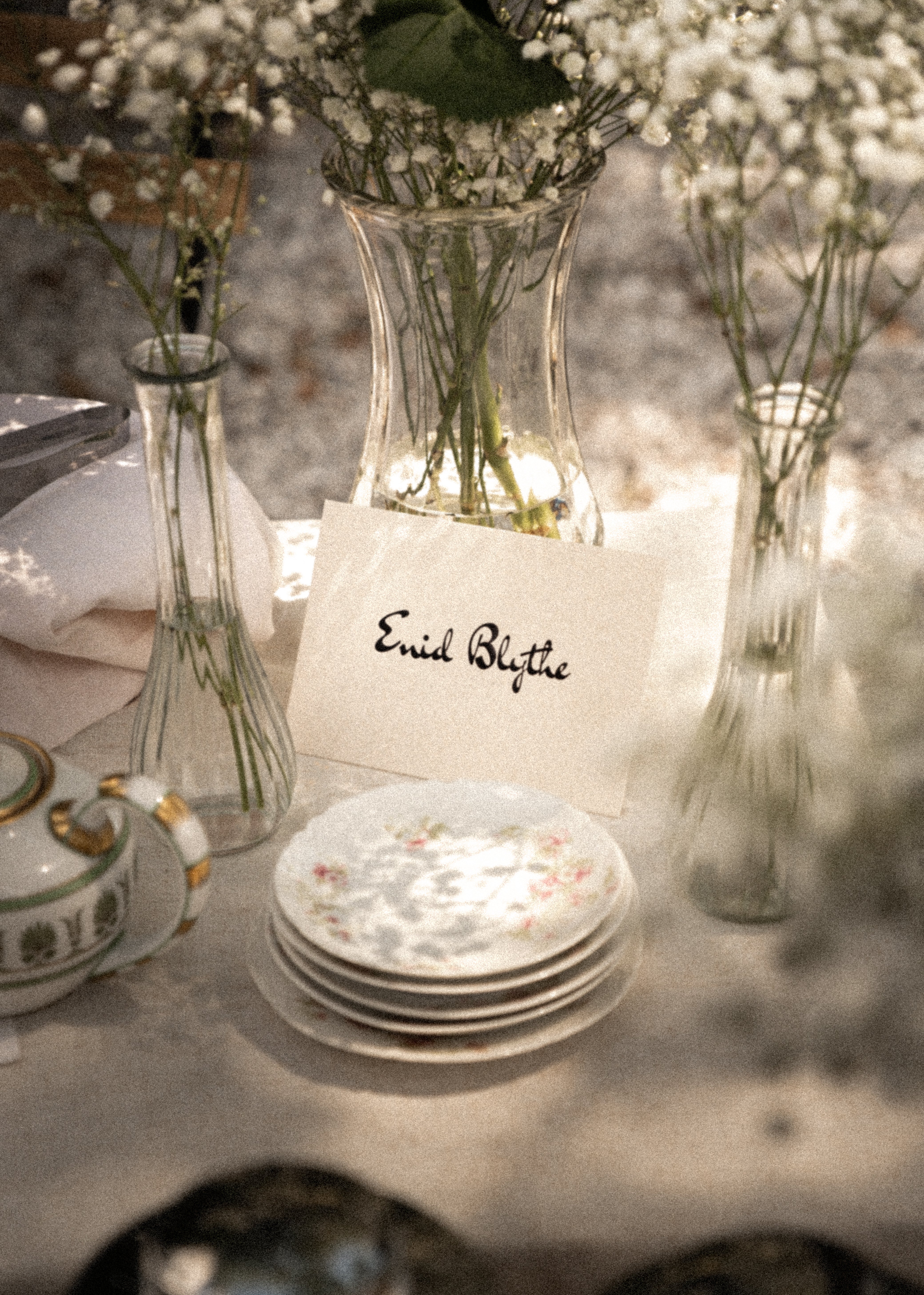 Enid Blythe Afternoon Tea Party for Dogs table