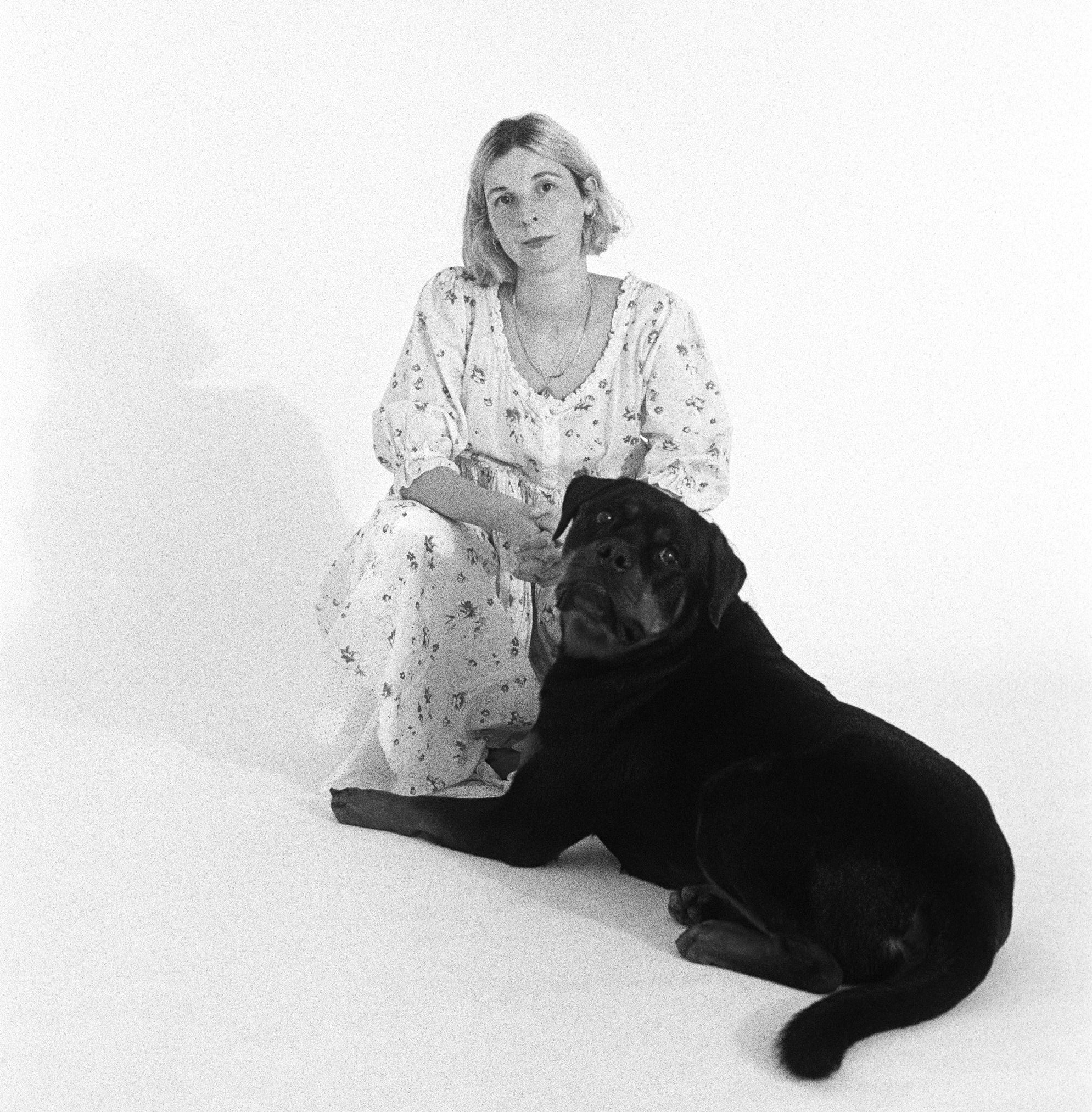 Atticus the Rottweiler with Elizabeth Goodman